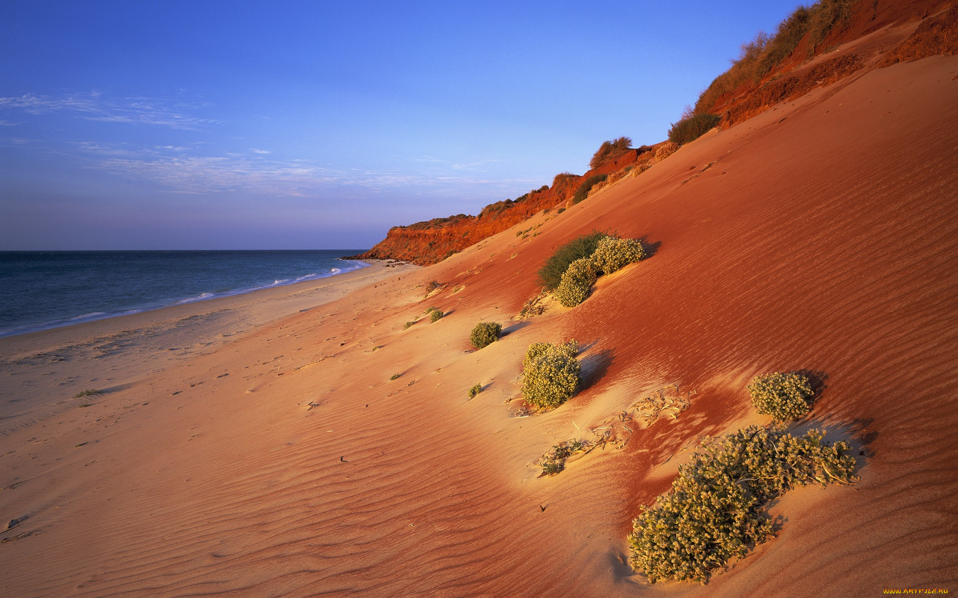 slope, sand, ocean, , , , , , 
